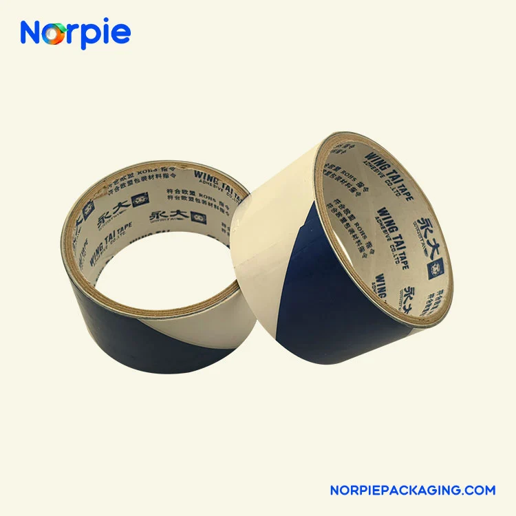 Sinine ja valge hoiatuslint